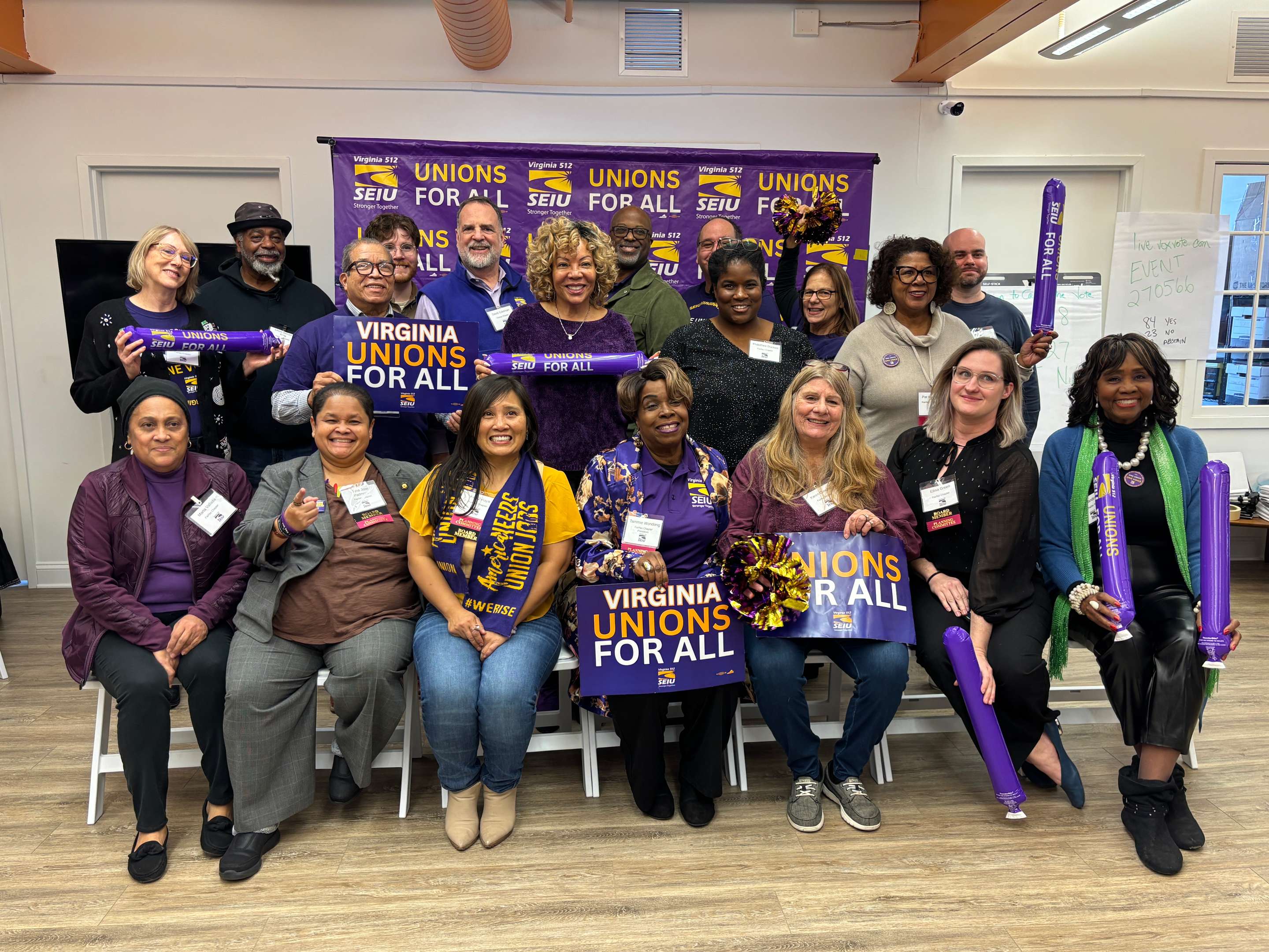 SEIU Virginia 512 Chapters